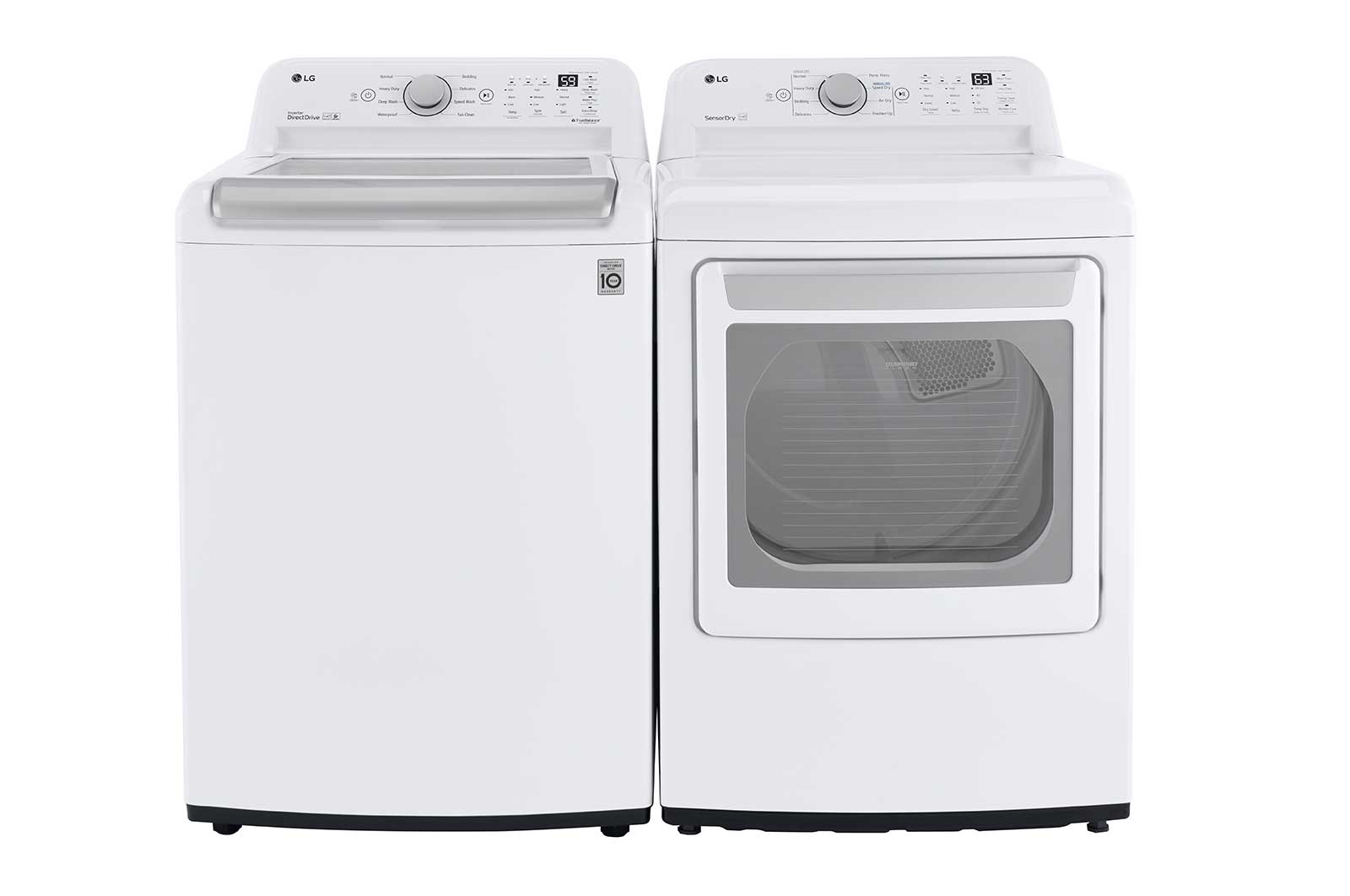 LG WT7150CW 5.0 cu. ft. Mega Capacity Top Load Washer with TurboDrum