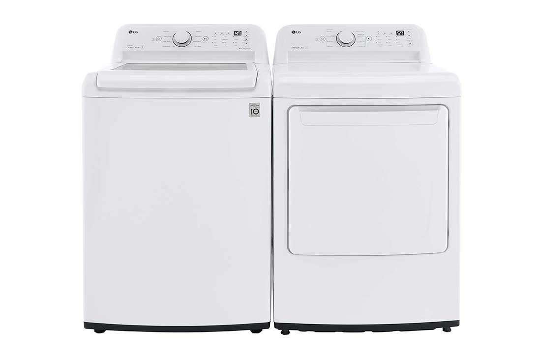 LG WT7000CW 4.5 Cu. ft. Top Load Washer with TurboDrum – White