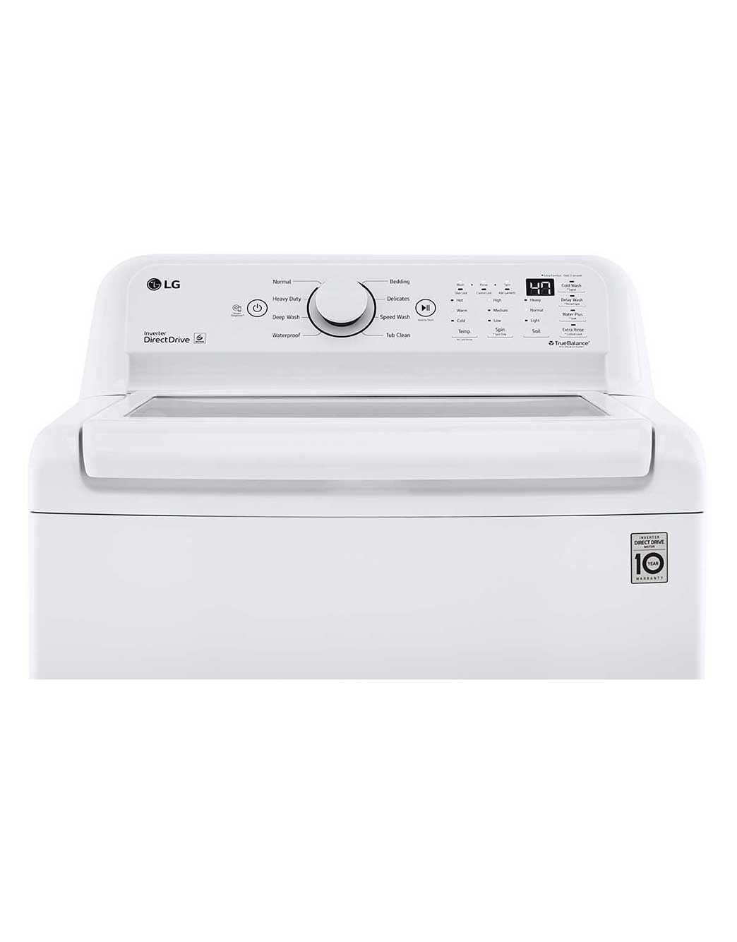 LG WT7000CW 4.5 cu. ft. Ultra Large Capacity Top Load Washer with