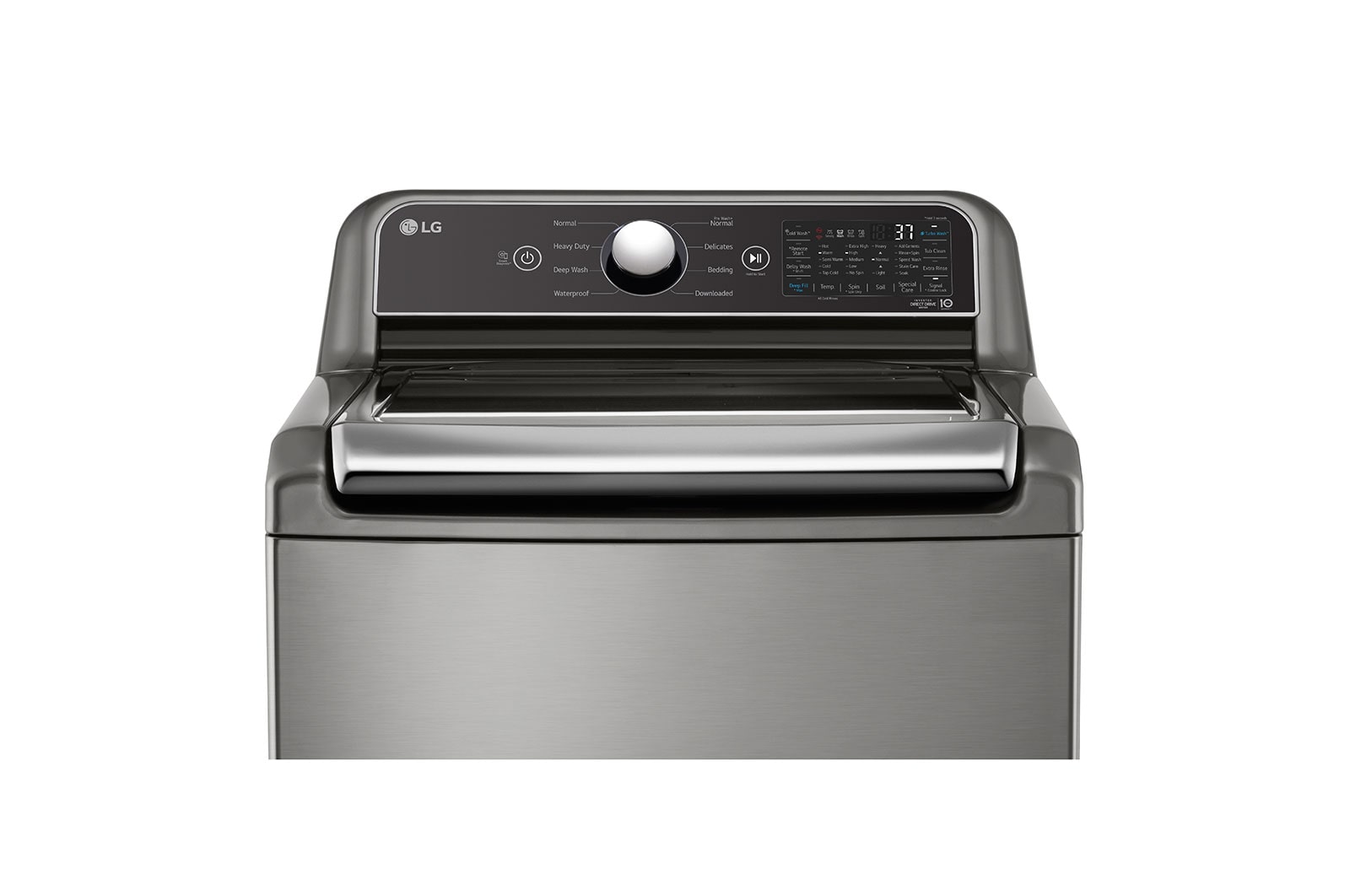 LG 5.3 cu.ft. Mega Capacity Smart wifi Enabled Top Load Washer with 4