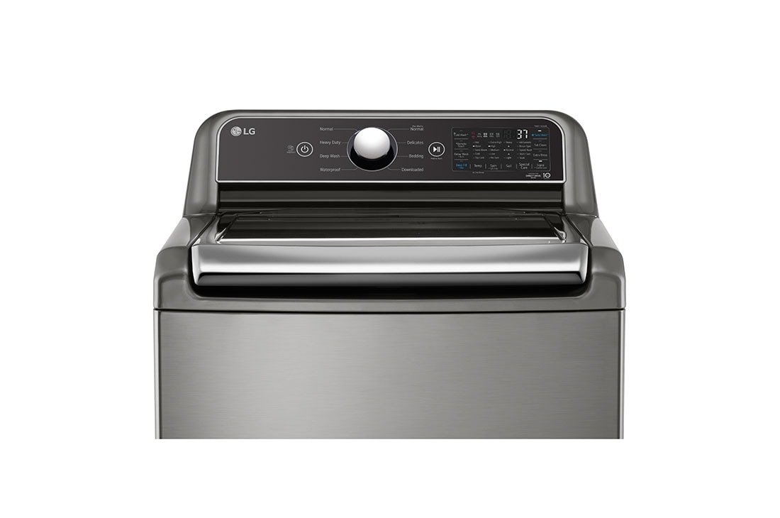 LG 5.3 cu.ft. Mega Capacity Smart wi-fi Enabled Top Load Washer with 4-Way™ Agitator & TurboWash3D™ Technology, WT7405CV , WT7405CV, thumbnail 7