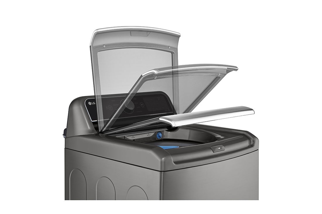 LG 5.3 cu.ft. Mega Capacity Smart wifi Enabled Top Load Washer with 4