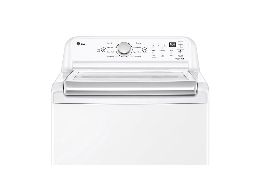 LG 4.8 cu. ft. Mega Capacity Top Load Washer with 4-Way™ Agitator & TurboDrum™ Technology, WT7155CW, WT7155CW, thumbnail 7
