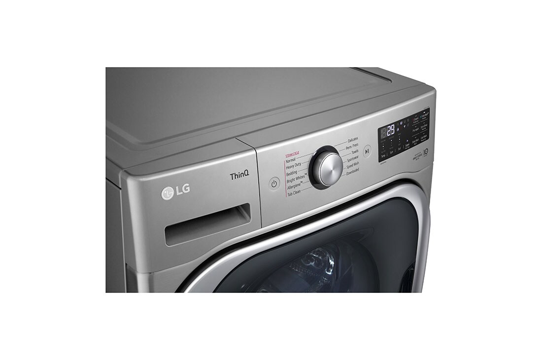 LG 5.2 cu. ft. Mega Capacity Smart wifi Enabled Front Load Washer with