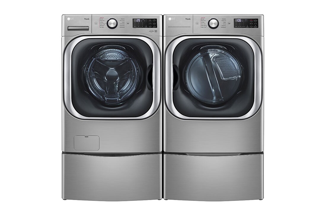 LG 5.2 cu. ft. Mega Capacity Smart wifi Enabled Front Load Washer with TurboWash® and BuiltIn