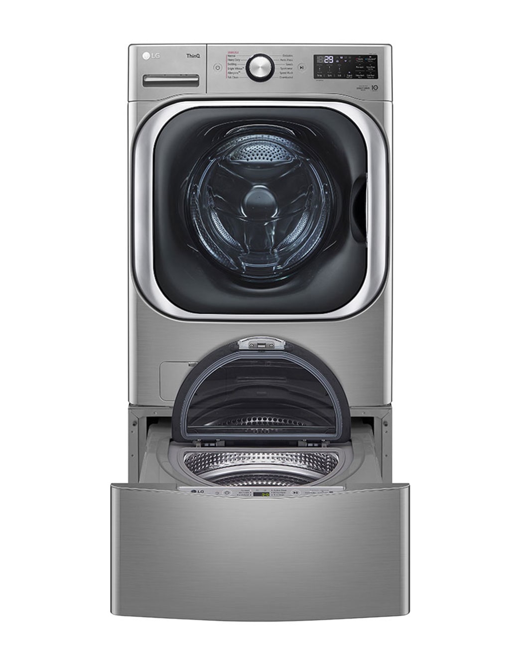 LG 5.2 cu. ft. Mega Capacity Smart wifi Enabled Front Load Washer with