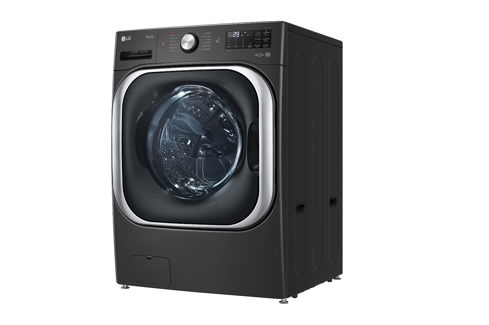 LG 5.2 cu. ft. Mega Capacity Smart wifi Enabled Front Load Washer with TurboWash® and BuiltIn