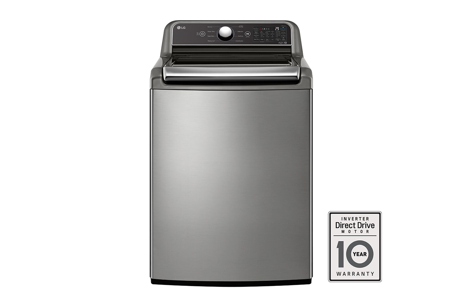 LG 5.5 cu.ft. Mega Capacity Smart wifi Enabled Top Load Washer with