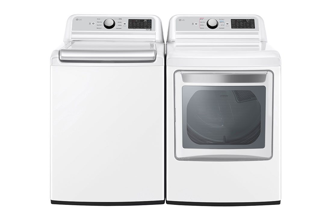 LG 5.5 cu.ft. Mega Capacity Smart wi-fi Enabled Top Load Washer with TurboWash3D™ Technology, WT7400CW, WT7400CW, thumbnail 9