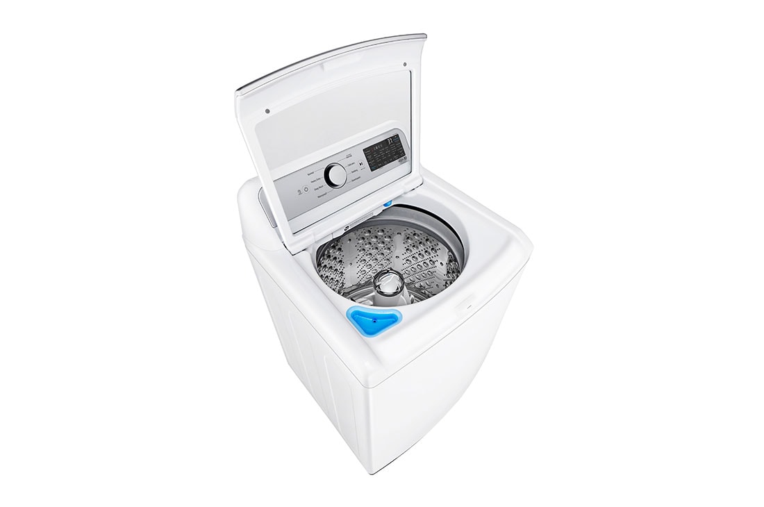 LG 5.3 cu.ft. Mega Capacity Smart wi-fi Enabled Top Load Washer with 4-Way™ Agitator & TurboWash3D™ Technology, WT7405CW, WT7405CW, thumbnail 4