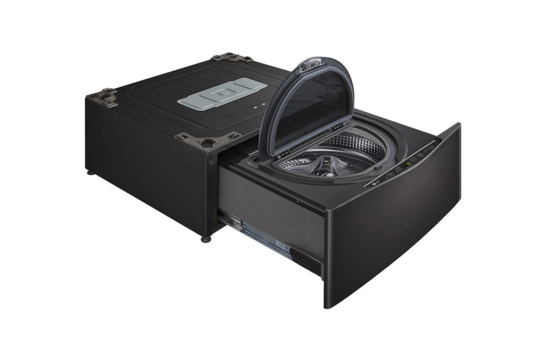 LG 1.0 cu. ft. LG SideKick™ Pedestal Washer, LG TWINWash™ Compatible, WD200CB, WD200CB, thumbnail 8