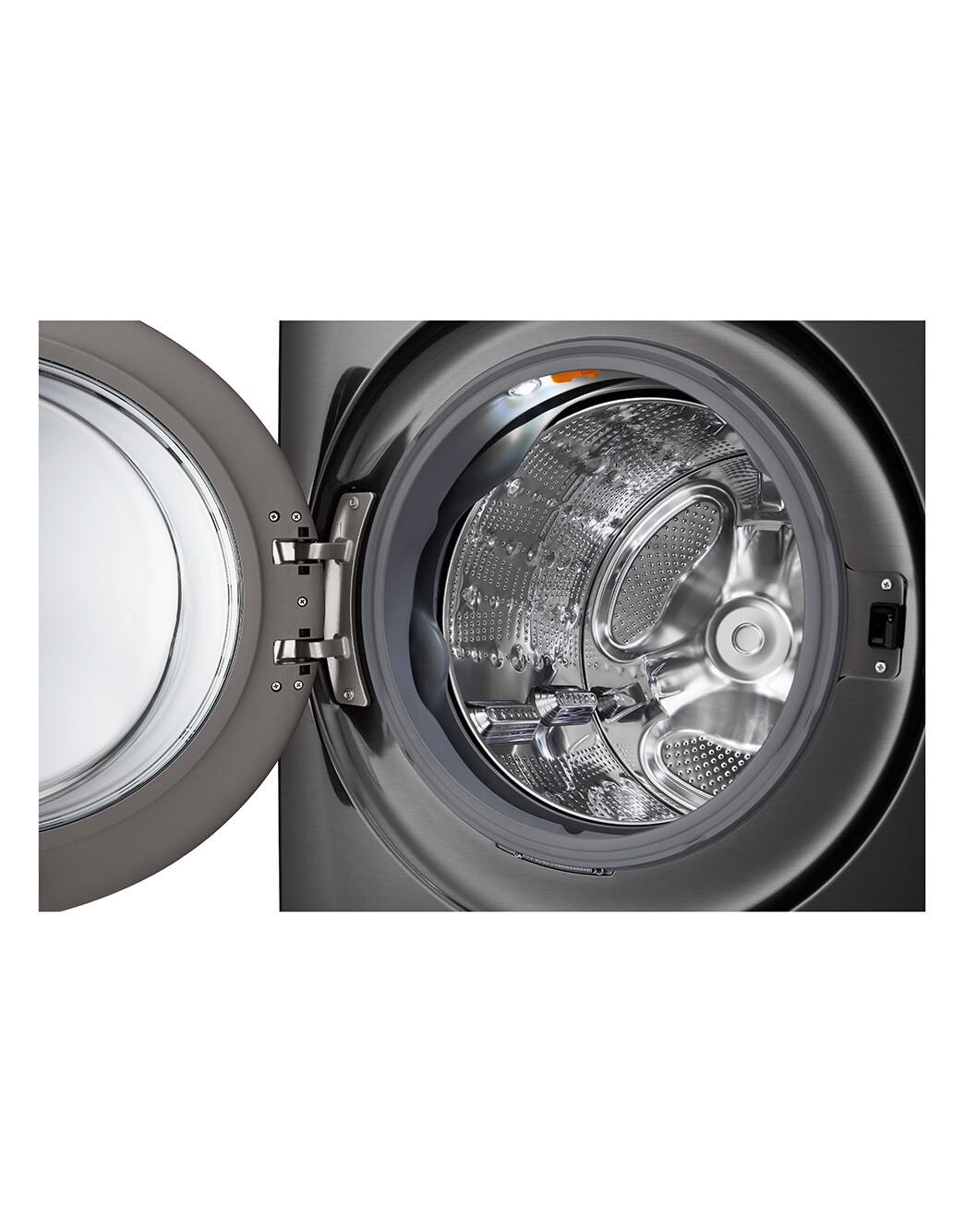 5.0 cu. ft. Font Load Washer with SoilLevel Sensor LG USA