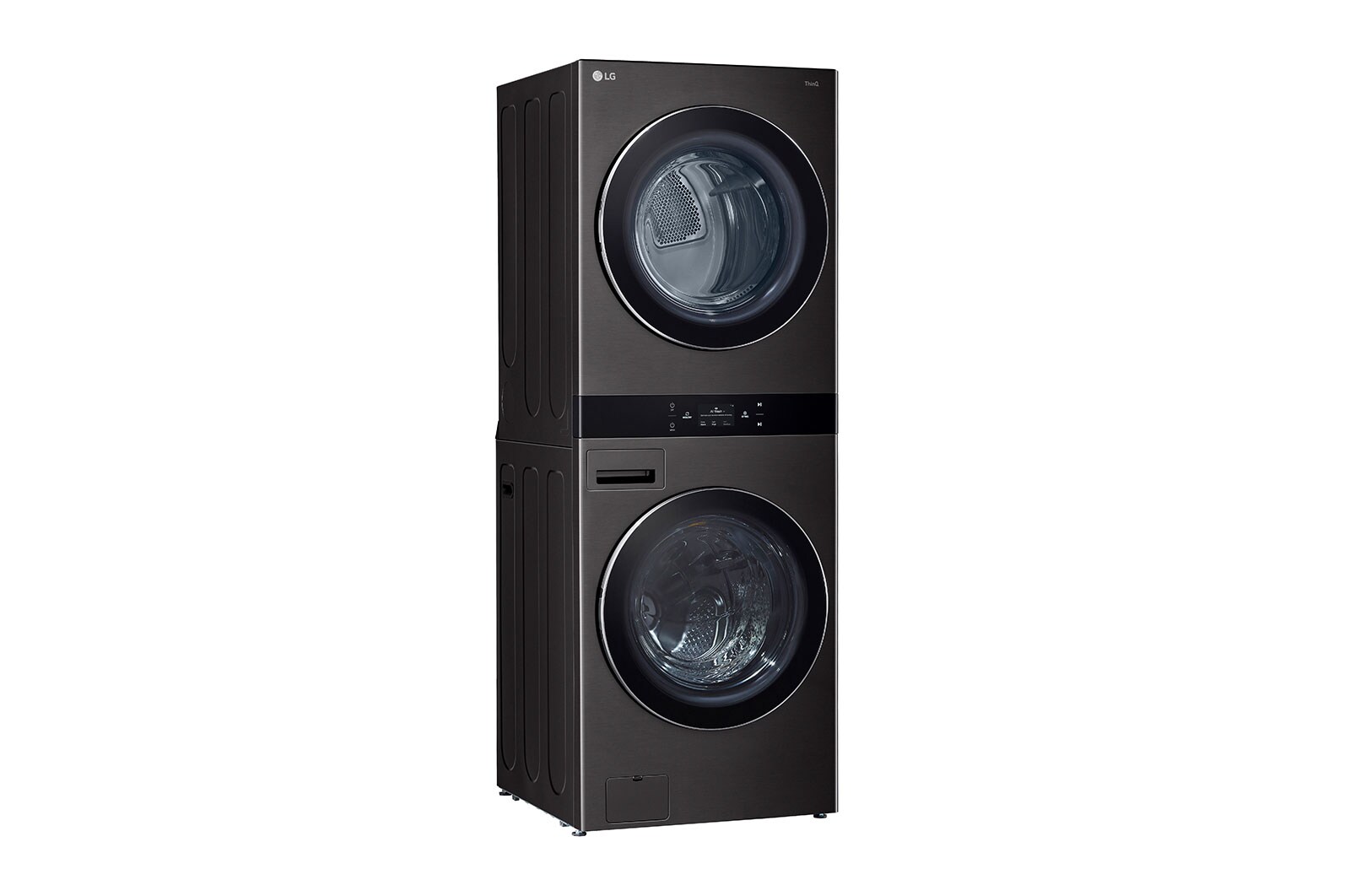 LG Single Unit Front Load LG WashTower™w. Center Control® 5.0 cu.ft. Washer & 7.4 cu.ft