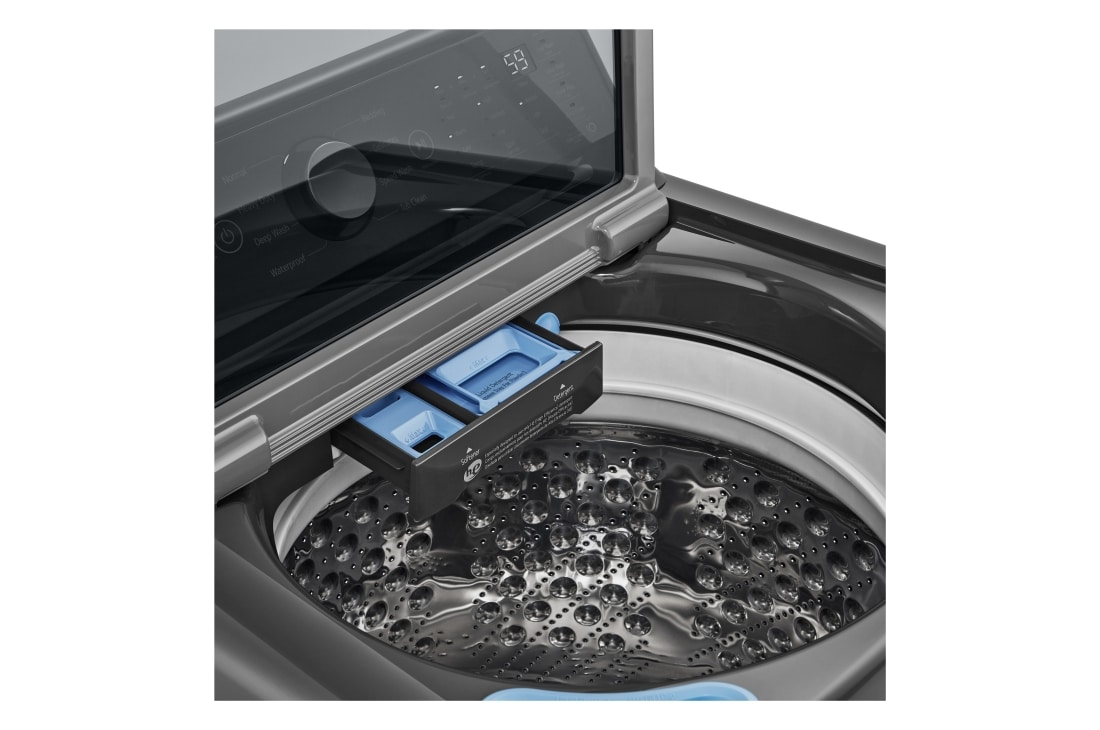 LG 5.0 cu. ft. Top Load Energy Star Washer with Impeller, TurboDrum™, SlamProof® Glass Lid