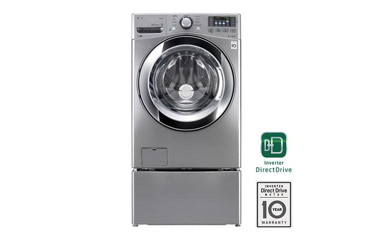 Lg Wm3370hva Ultra Large Capacity With Steam Technology Usa Lg Washers Wm3370hva 4