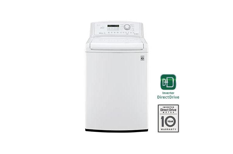 LG WT4870CW Large Top Load Washer with StainCare LG USA