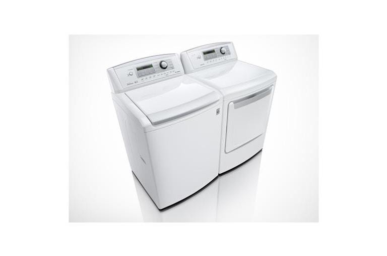LG 4.5 cu. ft. Ultra Large High Efficiency Top Load Washer w/ WaveForce