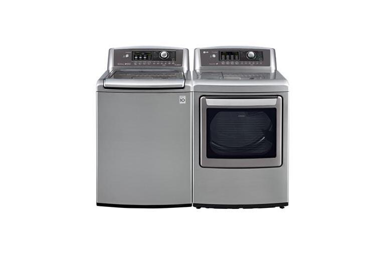 LG WT5070CV Large High Efficiency Top Load Washer LG USA