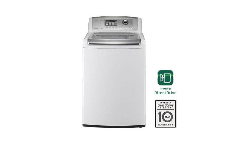 Lg Wt5101hw 4 5 Cu Ft Ultra Large High Efficiency Top Load Washer Lg Usa