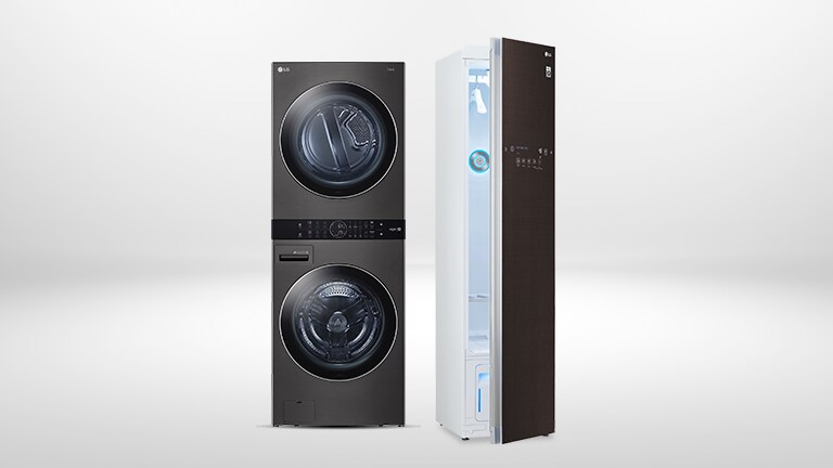 LG Single Unit Front Load LG WashTower™ with Center Control™ 4.5 cu. ft