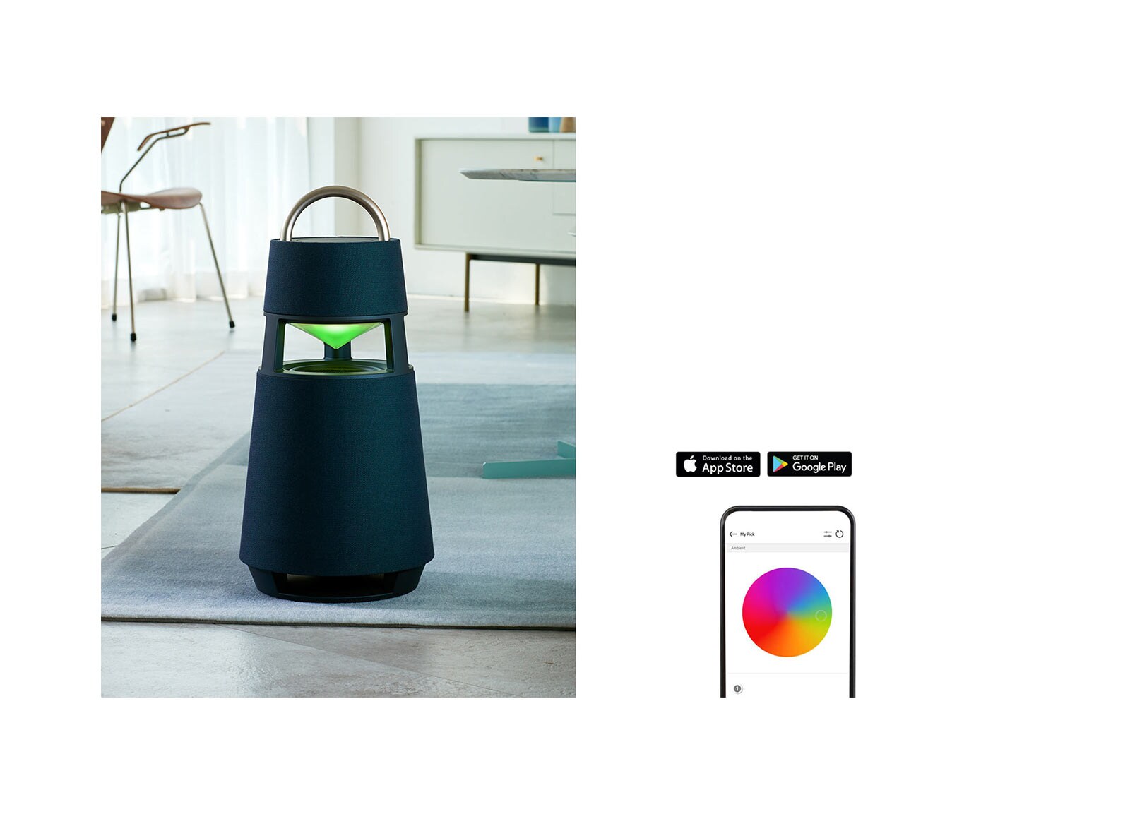 LG XBOOM 360 Omnidirectional Sound Portable Wireless Bluetooth Speaker