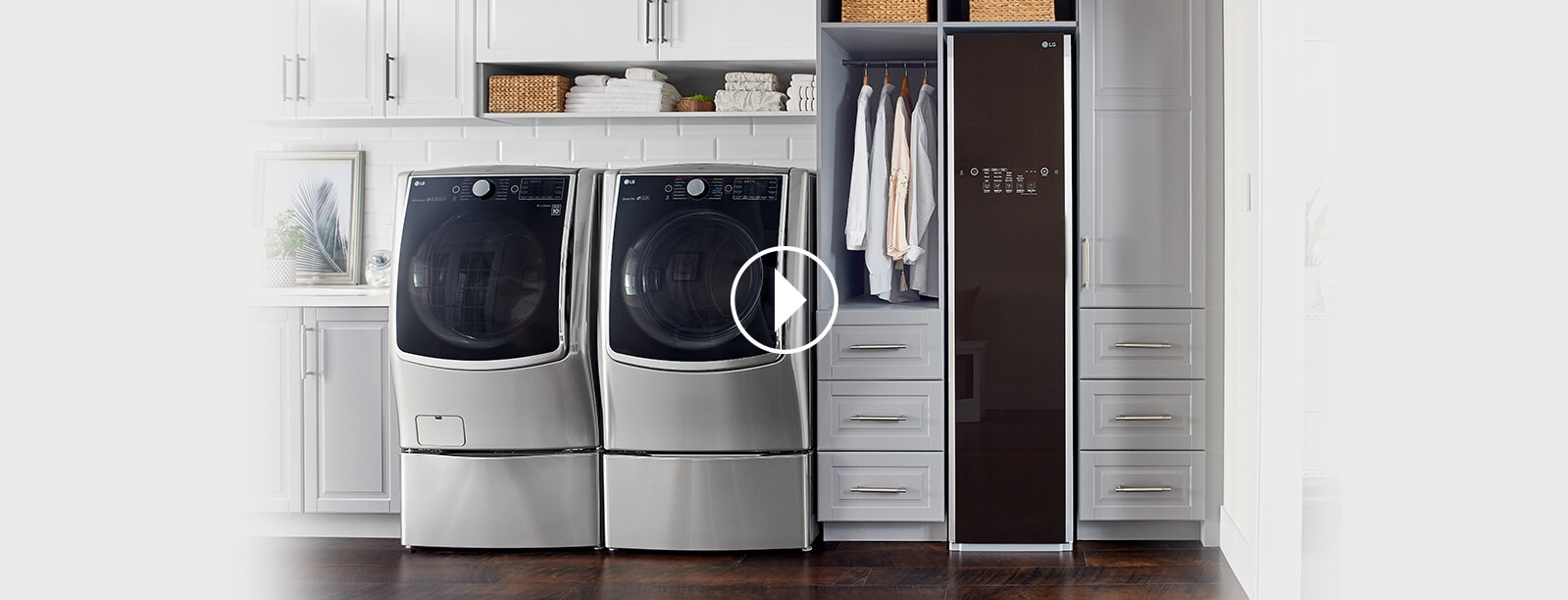 Washer & Dryer Pedestal | Made in The USA | This Is The Ultimate Solution for Laundry Room Organization | Designed for All Appliances & Popular