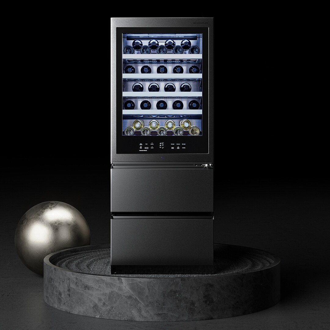 Lg Adds Luxury Signature Freezer Dryer Wine Cellar Pickr
