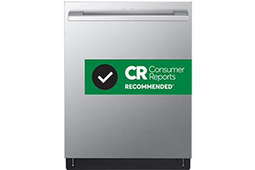 LG STUDIO Smart Top Control Dishwasher with 1-Hour Wash & Dry, QuadWash® Pro, TrueSteam® and Dynamic Heat Dry™ front view