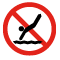 Do not immerse your product in water deeper than approximately 1.5 meter.