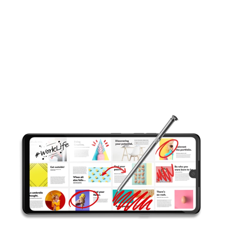 Built-In Stylus Pen