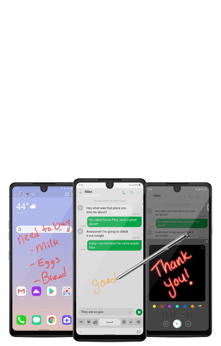 Draw Chat, Swift Text and Screen Memo