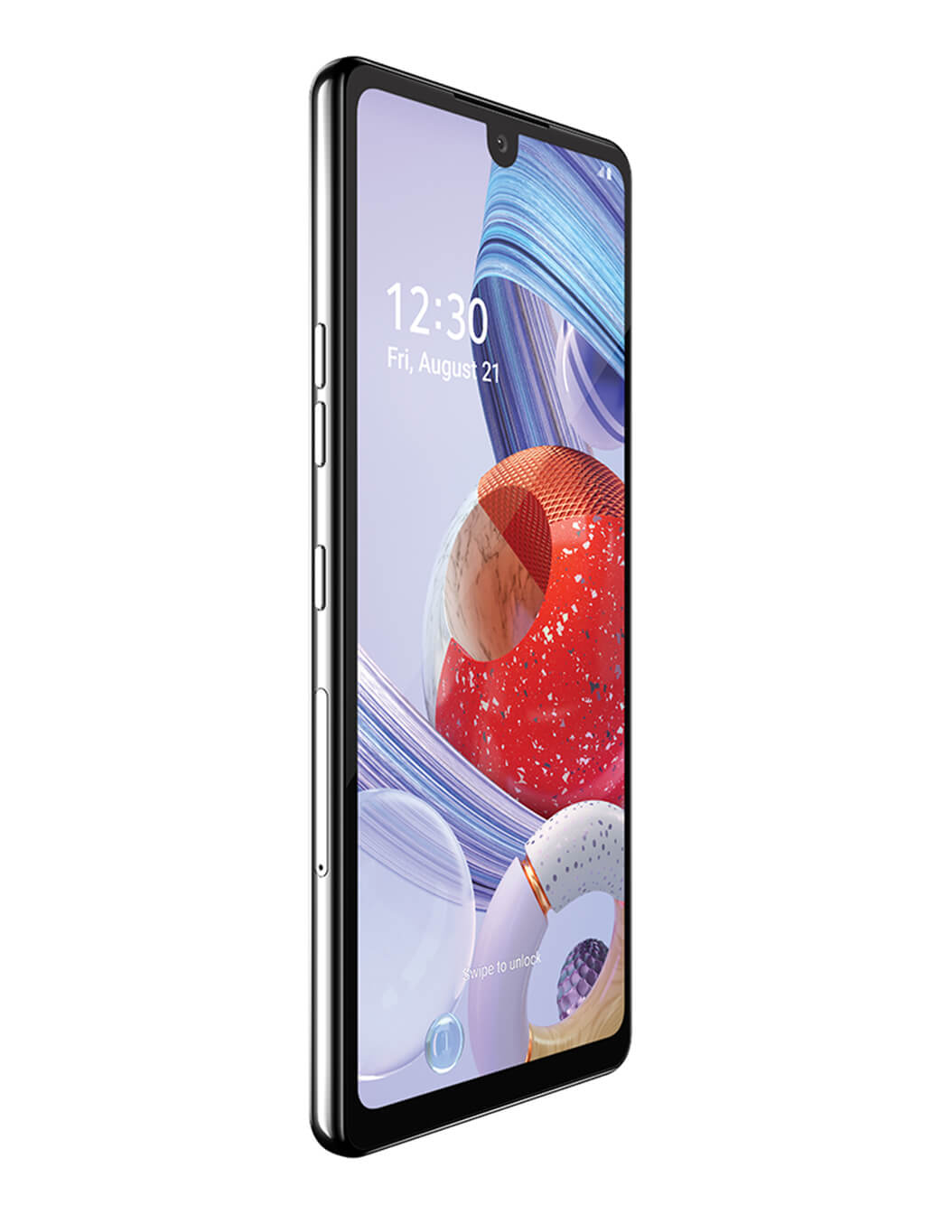 thumbnail image 2 of Shiny White Battery Back Cover For LG Stylo 6 Q730 – Includes Camera Lens 2 of 4