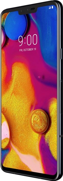 LG V40 ThinQ front display