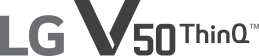 LG V50 ThinQ logo in color