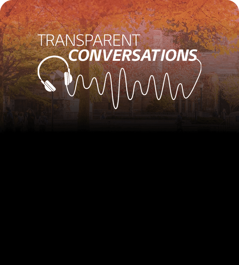 Transparent conversations tout image for mobile.