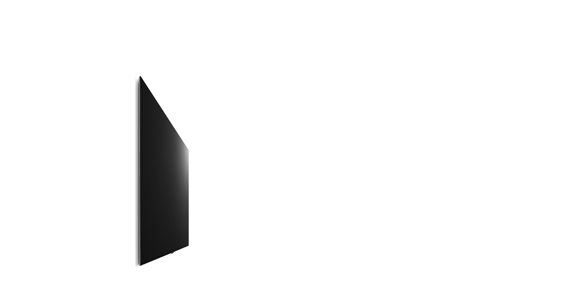 Two LG XBOOM Go PL7s with sky blue lighting are in front of a TV. A circular wave of blue light connects all three products.