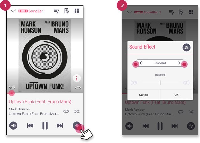 SELECTING A SOUND EFFECT