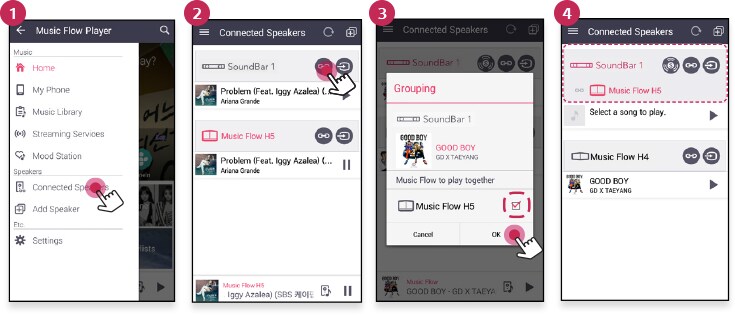 USING GROUP PLAYBACK