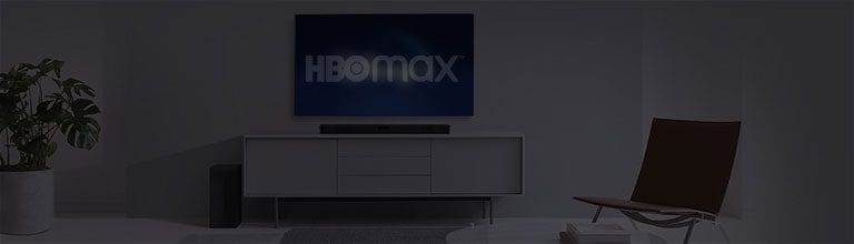 Background picture of HBO Max on a LG TV