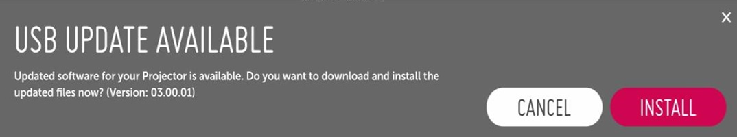 usb update available
