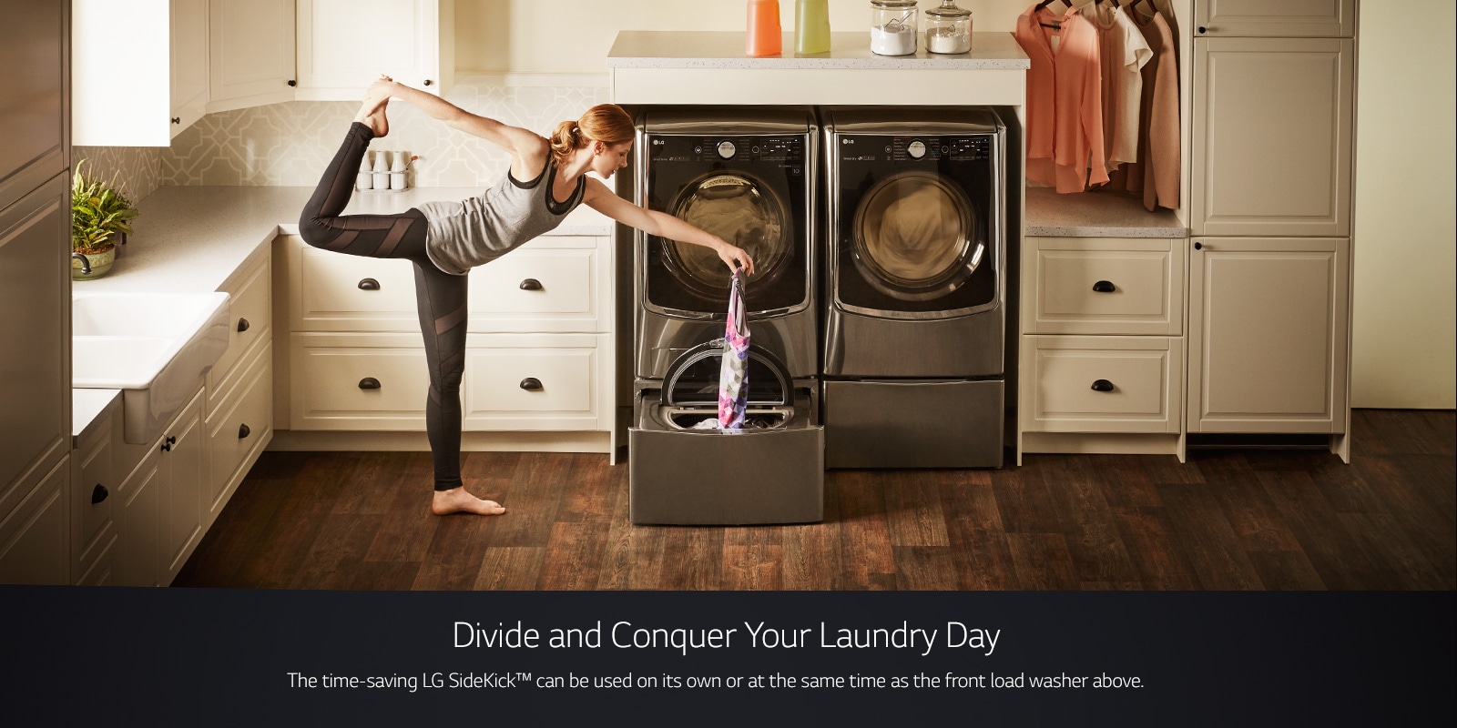 LG TWINWash™ Dual Washer w/ Flexible Washing Options LG USA