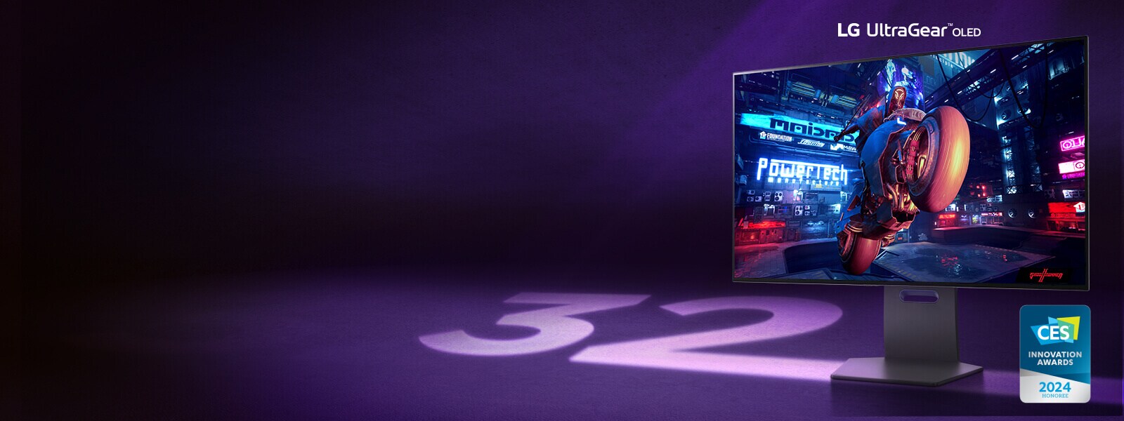 Ascend your game with up to 480Hz on an OLED display hero card image for desktop.