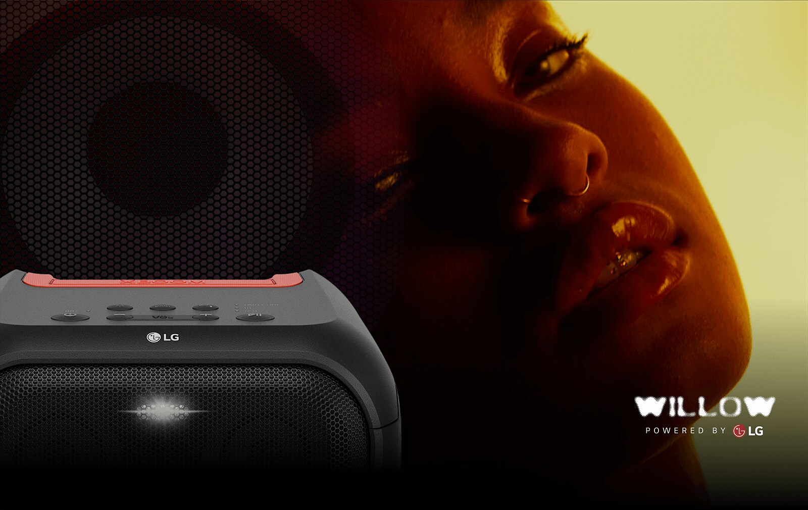 Willow x LG Festival Quality Sound Powered by LG Audio