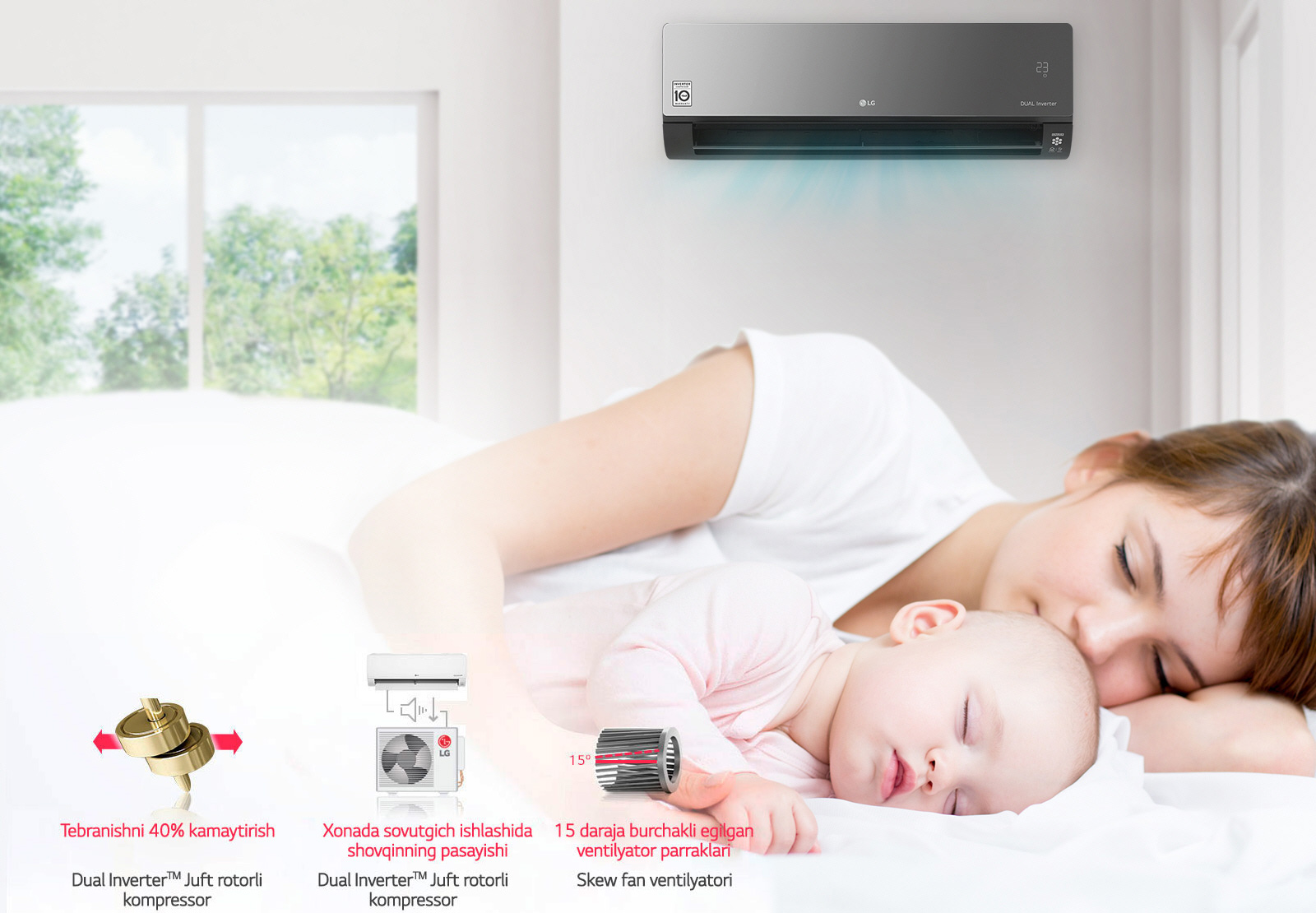 Shovqinning past darajasi<br>1