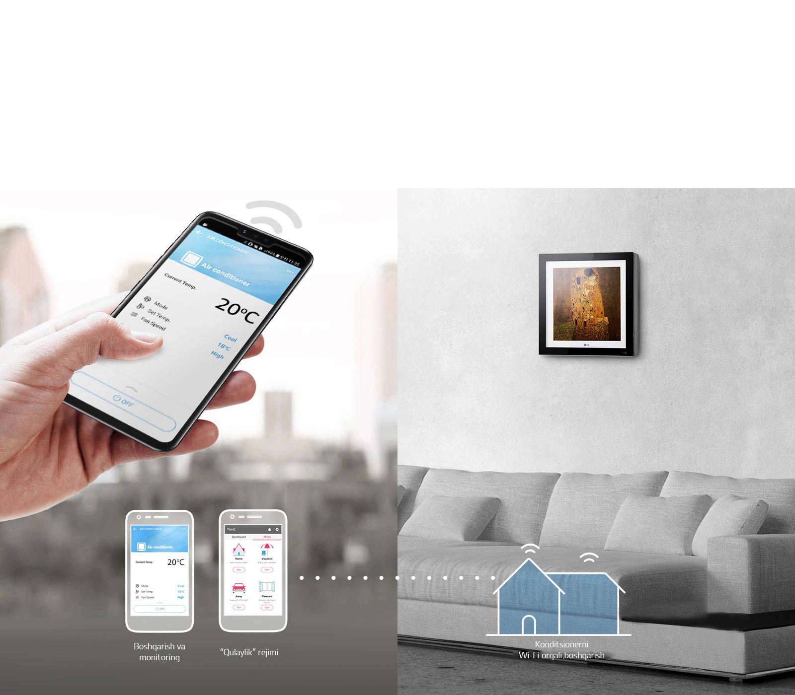 Sovitishni xohlagan joyingizdan boshqaring