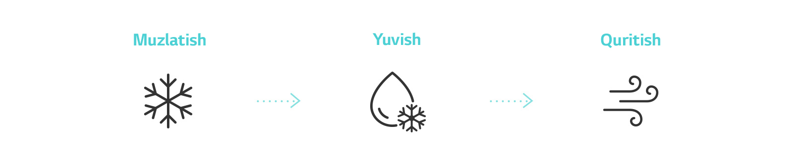 Значок показывает процесс очистки внутренней части кондиционера с помощью функции Freeze Cleaning (замораживание, промывка и сушка).