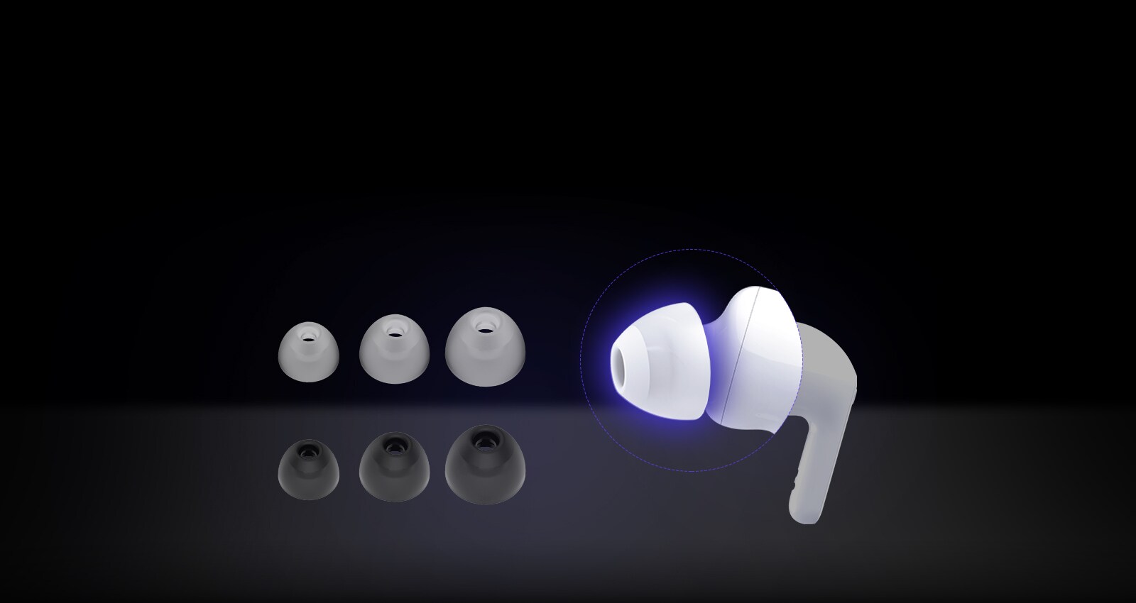 Oq quloqchin va uchta turli oʻlchamdagi ambushuralardan ikkita toʻplam.