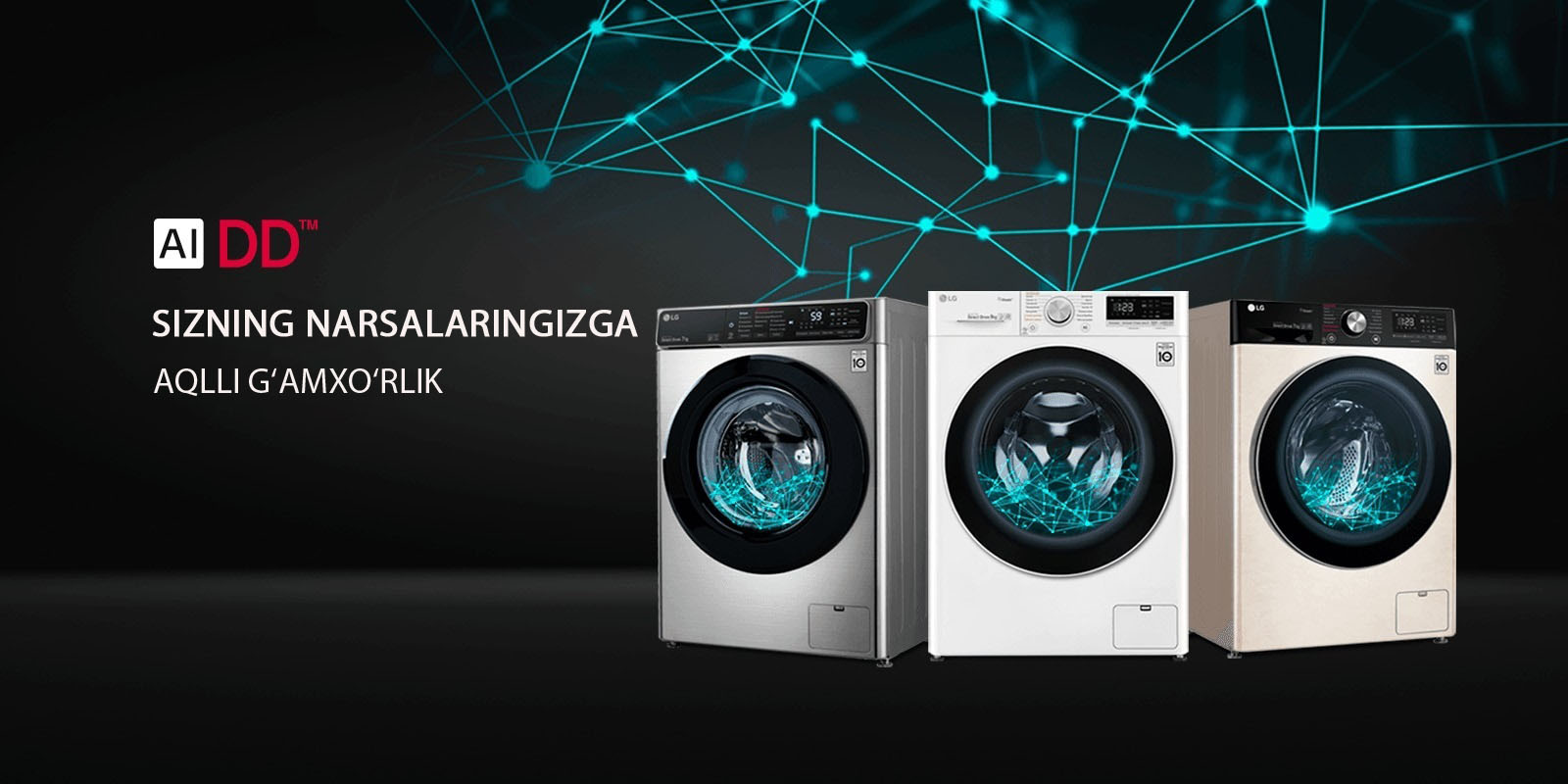 AI DD kir yuvish mashinalari - narsalaringizni oqilona parvarish qilish