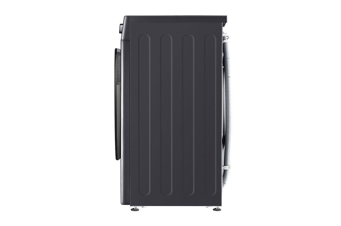 LG 8 kg, Nozik kir yuvish mashinasi, Steam™, Elegant dizayn, side view, F2V3PS6J, thumbnail 14