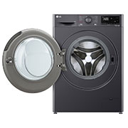 LG 8 kg, Nozik kir yuvish mashinasi, Steam™, Elegant dizayn, front open, F2V3PS6J, thumbnail 2
